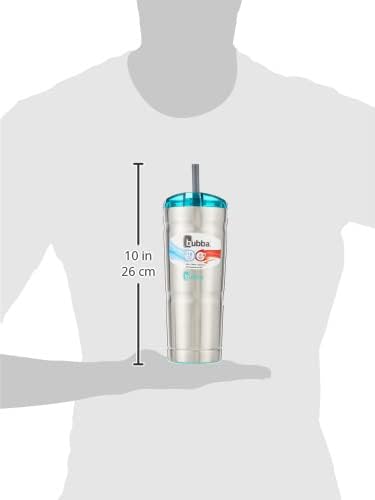 Bubba Envy S Stainless Steel Tumbler with Island Teal Lid, 24 oz.