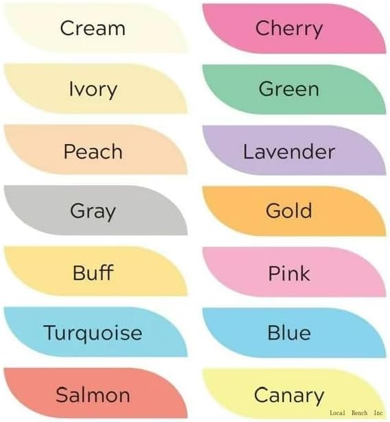 Colored Copy Paper, 20LB 8.5 X 11, 500 Sheets Per Ream (SALMON)