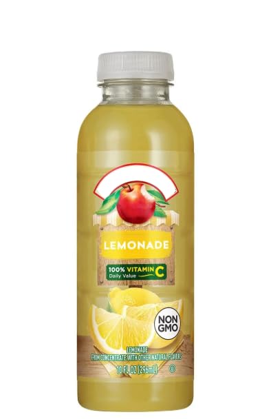 Apple nd Eve's Lemonade Variety Pack, 10 fl. oz. Bottles, 12 Pack (6 Lemonade + 6 Strawberry Lemonade)