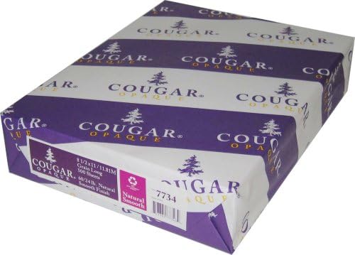 Opaque Cover White Smooth (80 lb. Cover 8.5"x11")
