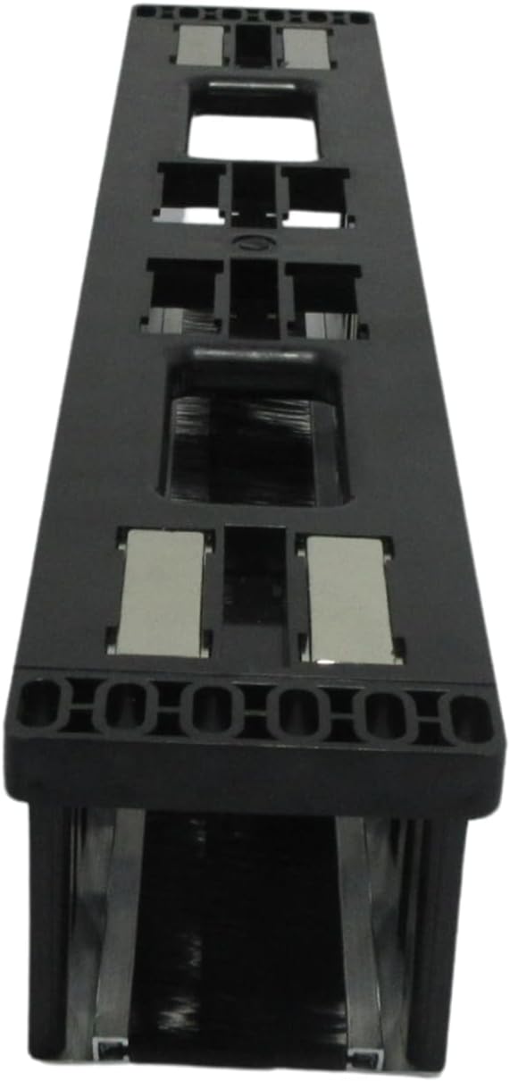 Zero U Universal Wire Manager | Versatile Cable Management for Server Cabinets | Magnetic & Cage Nut Mounting | Space-Saving Design for Data Centers | 96mm