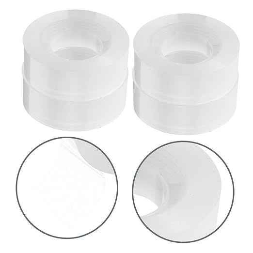 Unomor 24 Rolls Clear Office Tape Strong Adhesive Transparent Stationery Tape Refills for Students School Office Crafts Document Protection