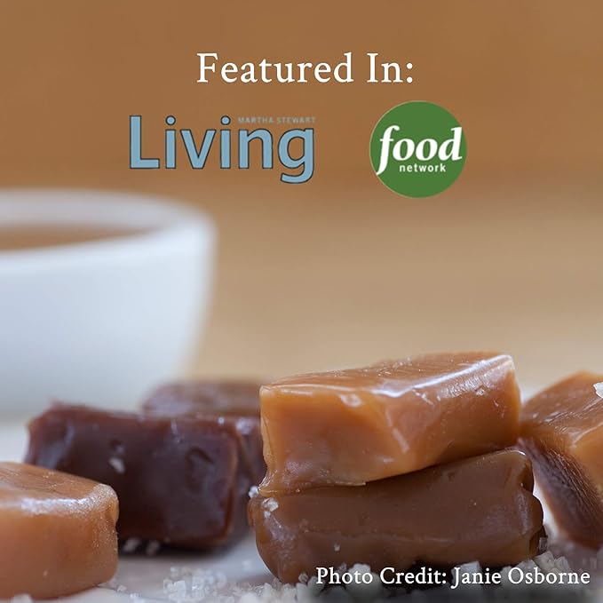 Béquet Caramel - Classic - Caramel Candy Individually Wrapped - Gourmet Caramel Candy - Made in Montana - Kosher (Star D) and Gluten Free - 8 oz Gift Bag