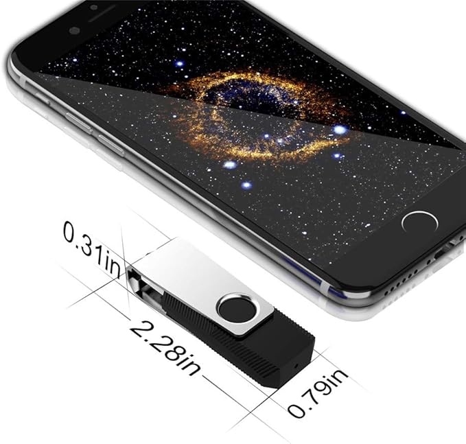 KEXIN 16GB USB Drive Bulk 50 Pack Flash Drive 16 GB Thumb Drive Bulk Flash Drive 50 Pack Swivel USB 2.0 (16GB, 50PCS, Black)