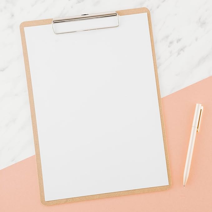 (3-Pack) 7" x 9.25" Blank Print Paper, 300Sheets/600Pages Classic Size Blank Loose-Leaf Paper, DIY Template Printing in Happy Planners