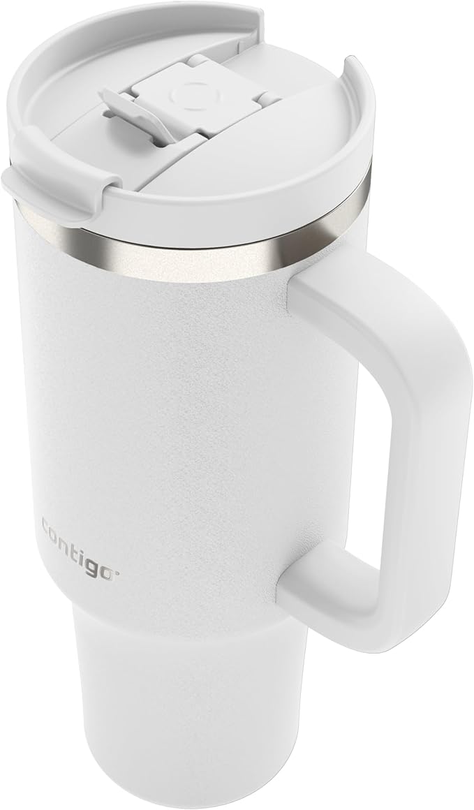 Contigo Streeterville 40oz Tumbler, Stainless Steel Vacuum Insulated, Leak-Proof, Cold for 29 Hours, Salt