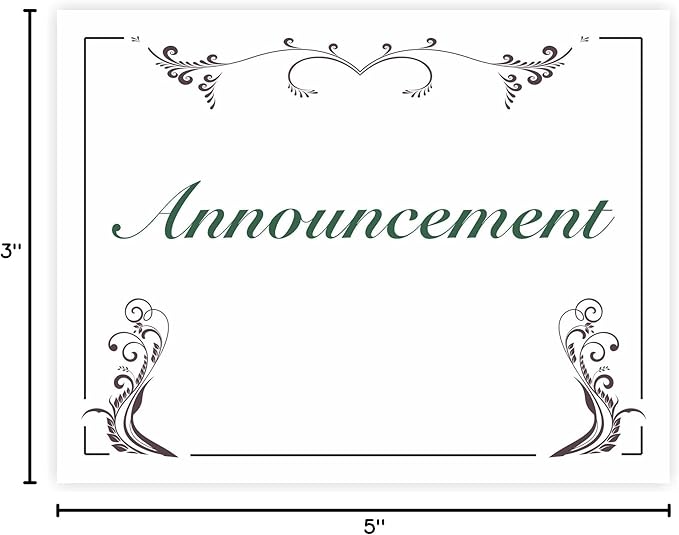 300 Bright White Smooth Card Sheets - 80# Cover Weight - 3" X 5" (3X5 Inches) Photo|Card|Frame Size - 80 lb/Pound Quality Paper for Consistency in Print as a Result of The Smooth Finish