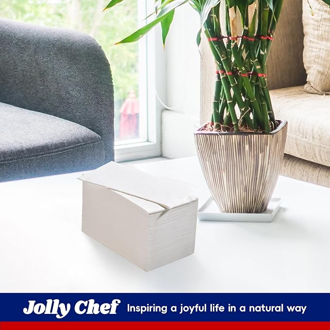 100 Pack Paper Napkins Guest Towels Disposable Premium Quality 3-ply Dinner Napkins Soft, Absorbent Paper Hand Towels for Party, Kitchen, Dinners or Events (White)