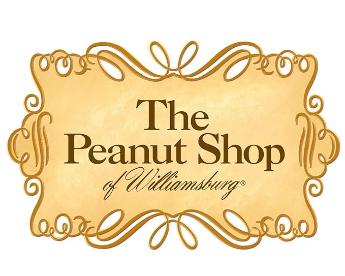 The Peanut Shop of Williamsburg Williamsburg Salted Virginia Peanuts, Salt and Pepper Peanuts with SEA Salt & Cracked Pepper, Gluten-Free Hand Cooked - 32 Oz Tin