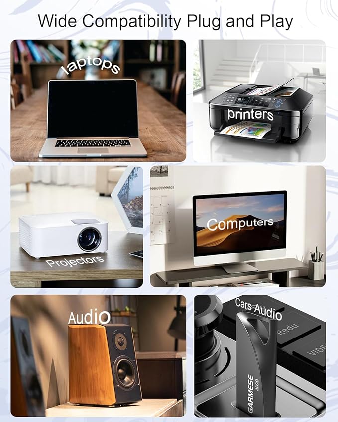 32GB USB 3.0 Flash Drive, 5-Pack Waterproof Metal USB Memory Stick, Slim Thumb Drive Portable Pen Drive with Keychain Hole Stylish Jump Drive for Computer/Car/Smart TV