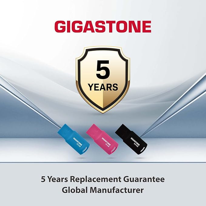 GIGASTONE V70 16GB 10-Pack USB 2.0 Flash Drive Thumb Drive Memory Stick Pen Drive Capless Design Pen Drive