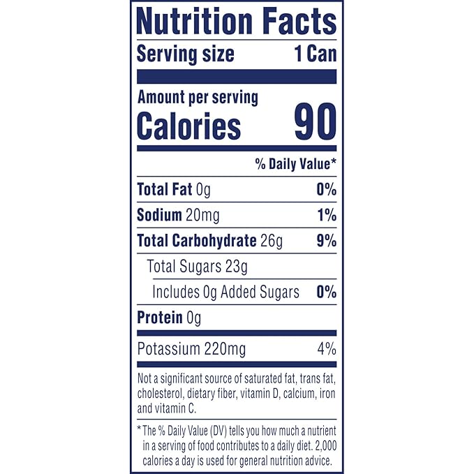 Ocean Spray 100% Apple Juice, 7.2 oz Cans (Pack of 24)