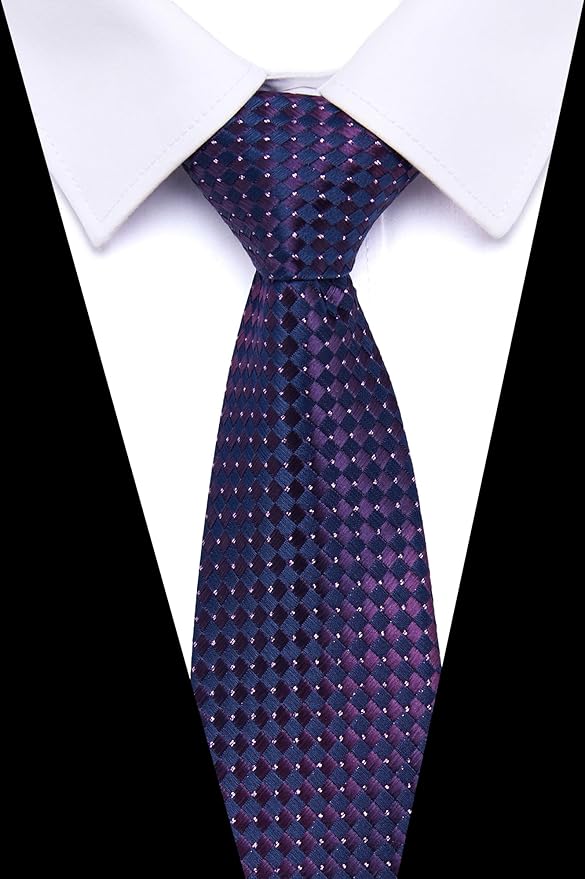 Tie For Men Necktie Woven Jacquard Neck Ties Set 6 PCS