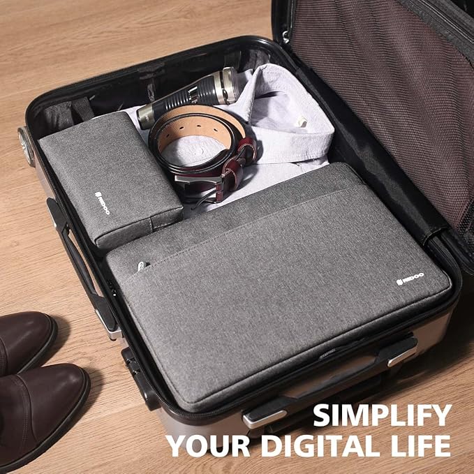 NIDOO 17.3 Inch Laptop Sleeve Carrying Case Protective Cover for Acer Chromebook 317, Lenovo Legion 5i, HP Gaming Pavilion 17, Dell Inspiron, Asus Msi with Accessory Bag