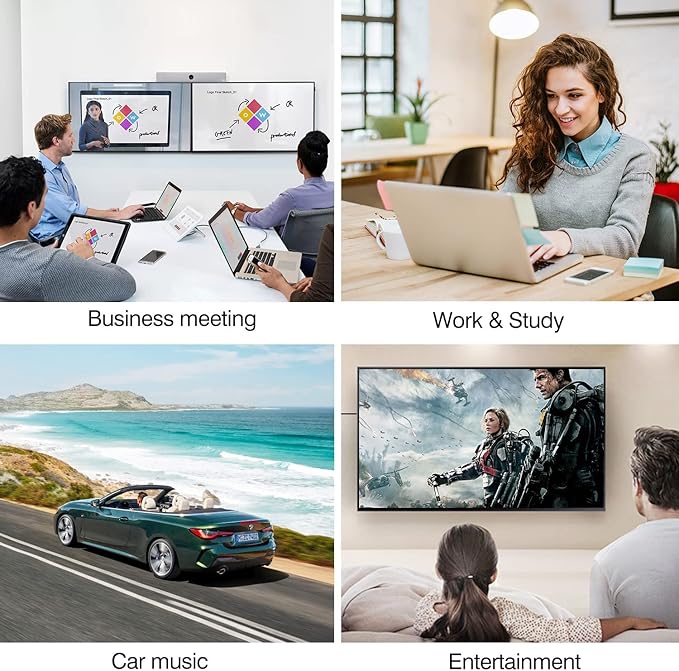 K&ZZ 32GB USB 3.0 Mini Flash Drive 2 Pack Plug and Play Thumb Drive USB Storage Expansion for Laptop, Tablet, Smart TV, Car Audio System