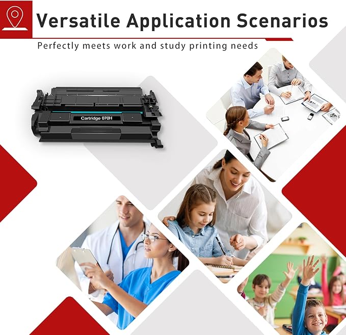 070H High Yield Toner Cartridge Compatible Replacement for Canon 070 070H CRG-070 Toner Work with Canon ImageClass MF465dw/MF462dw/LBP247dw/LBP246dw Printers|10200 Pages Yield,Cartridge 070H