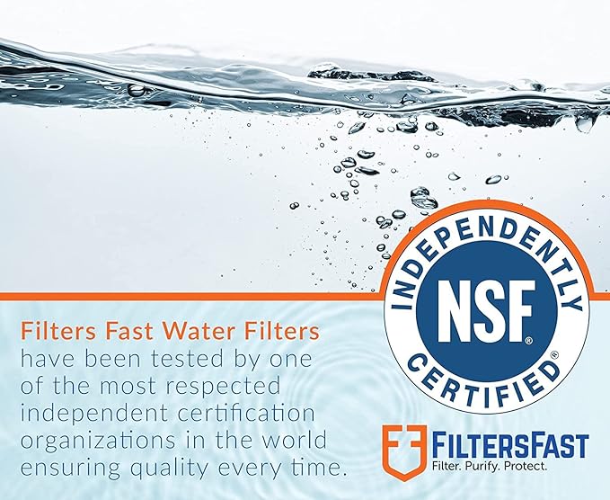 Filters Fast FFDG-20BB-5 Compatible Replacement for Pentek DGD-5005-20 Water Filter Cartridge, 20 x 4-1/2 Inch