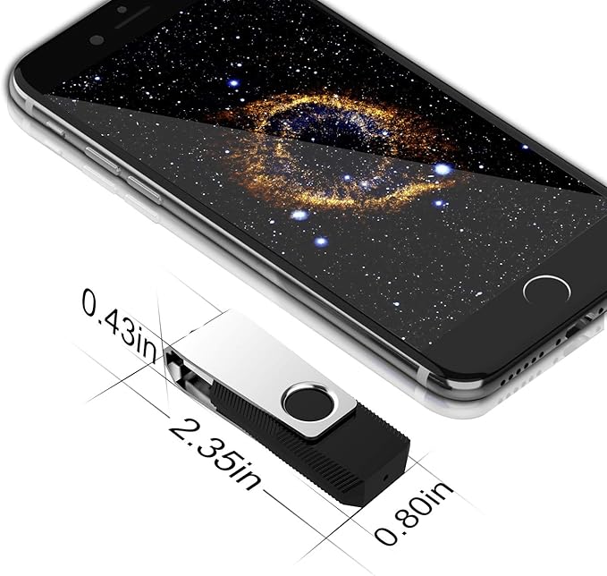 KEXIN USB 3.0 Flash Drive 32GB 10 Pack Thumb Drive 3.0 - Up to 80MB/s Read/Write Speed Black