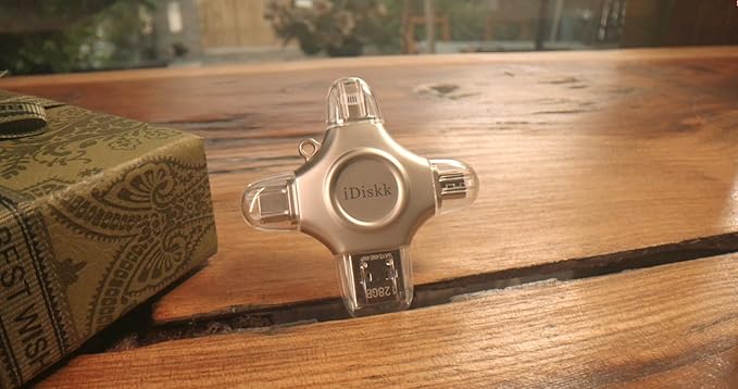 iDiskk App-le MFI Certified 512GB,Flash Drive for iPhone Photo Stick,for iPhone 17/16/15,Flash Drive for Photos and Videos,iPhone USB Storage,Photo Stick, for iPad Android Samsung (4 in 1)