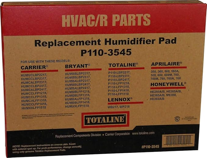 Bryant/Carrier Humidifier Water Panel P110-3545 - 2-Pk