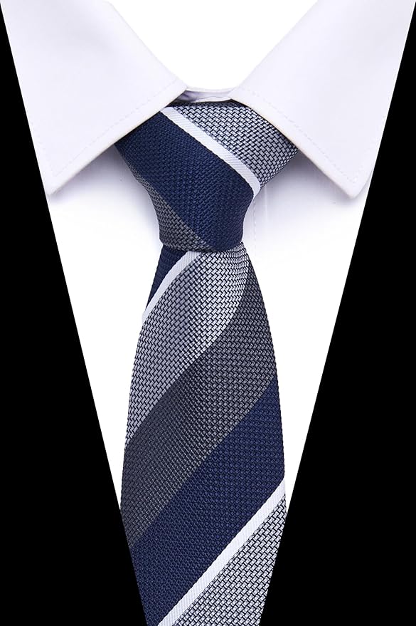 Tie For Men Necktie Woven Jacquard Neck Ties Set 6 PCS