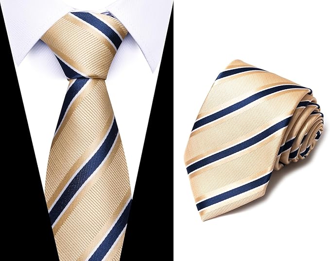 Tie For Men Necktie Woven Jacquard Neck Ties Set 6 PCS
