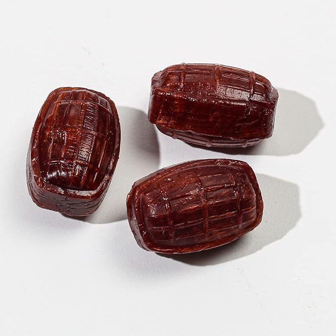 Dooboe Root Beer Barrels Hard Candy - 6 Pounds - Individually Wrapped - Old Fashion Classic Nostalgic Candies