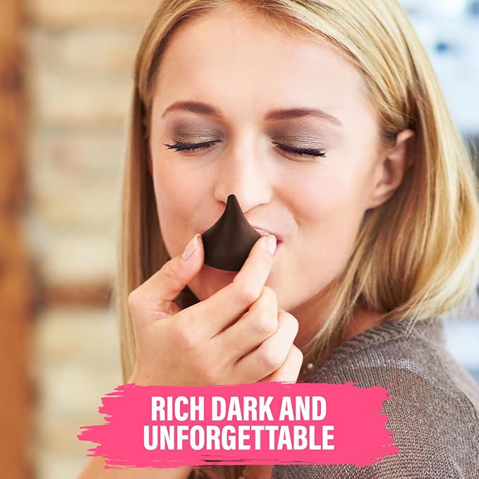 Dark Chocolate Kisses Bulk – Approx. 500 Pieces – 5 LB Bag of Individually Wrapped Foil Wrapped Candy – Rich Special Dark Chocolate for Weddings, Candy Buffets, Holiday Treats & Office Sharing