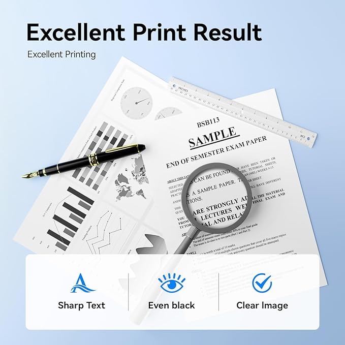 56F1H00 Black Toner Cartridge with Chip Replacement for Lexmark 56F1H00 Toner Compatible for Lexmark MS321 MS421 MS521 MS621 MS622 MX321 MX421 MX521 MX522 MX622 Laser Printer dn adw adn dw ade de adhe