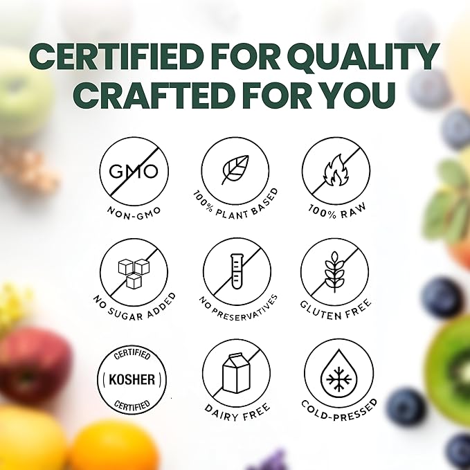 JRINK by Purée Easy Juice Cleanse, Cold Pressed Detox Drink with Organic 3 Day-Healthy Vegetable and Fruit Juice, Frozen Pressed Juice Cleanse, 18 Bottles, 16oz Each