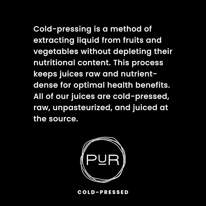 PUR Cold-Pressed Daily Juice Kit – 18-Pack | Multivitamin Greens, Sunny Citrus & Raw Red Blends | 12oz Bottles | Nutrient-Rich, All-Natural, No Preservatives -12 Fl Oz (Pack of 18)