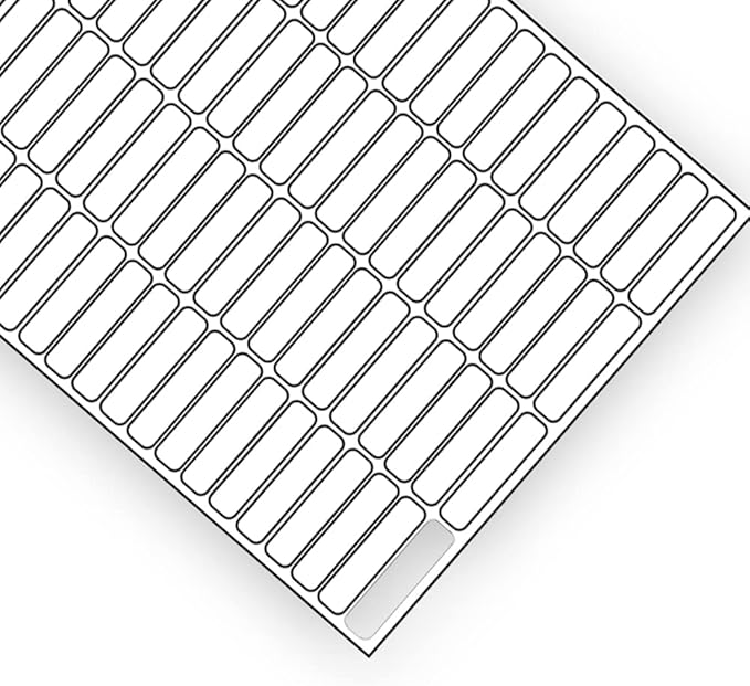 800 EcoSwift Shipping Labels 1 3/4 x 1/2 inches Mailing Address Return Inventory Blank White Self Adhesive for Laser Inkjet Printer 1.75 x 0.5 | Laser Inkjet Printer Labels - TrueDesk