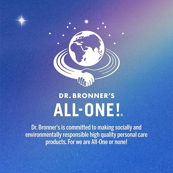 Dr. Bronner's Magic Soap-Pure-Castile Liquid Soap Refill (Rose 32 ounce, 2-Pack)-Regenerative Organic Certified Oils, For Body, Hair, Laundry, Pets & Dishes, Concentrated, Vegan, Non-GMO