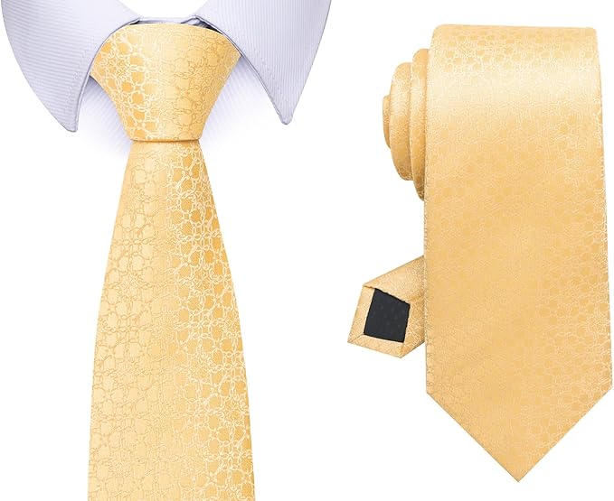 Tie For Men Necktie Woven Jacquard Neck Ties Set 6 PCS
