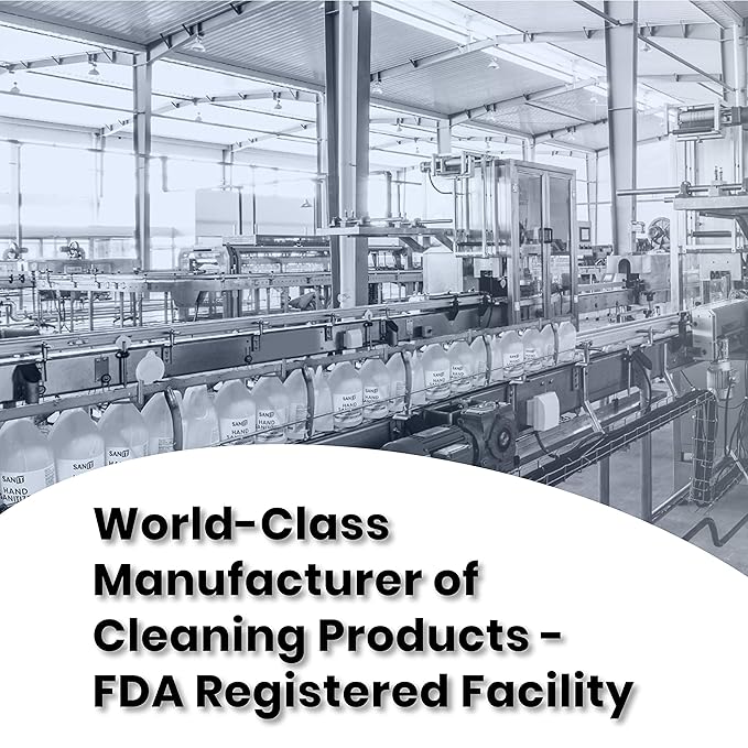 Sanit Antibacterial Foaming Hand Soap Refill - Advanced Formula with Aloe Vera and Moisturizers - All-Natural Moisturizing Hand Wash - Made in USA, Mango Coconut, 1 Gallon