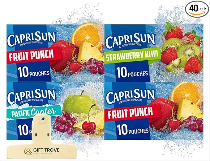 Spring Kids Juice Variety Pack, Kids Favorite Juice Boxes - 6 Fl Oz (40 Count)
