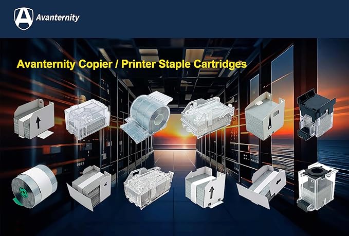 Avanternity's Staple Refills, Compatible with Lexmark 11K3188 Staple Cartridges (Pack of 4 Boxes)