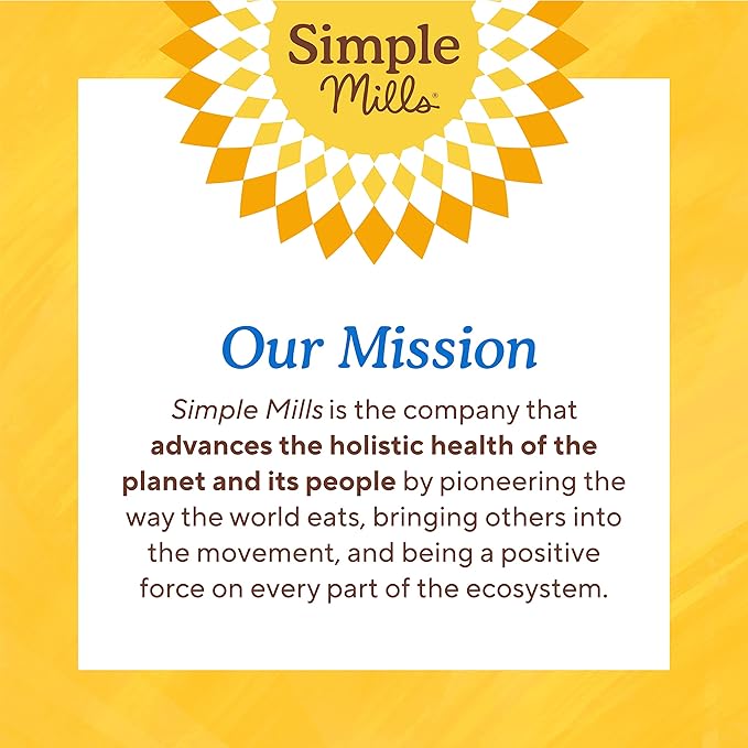 Simple Mills Pop Mmms Cheddar Baked Snack Pack Crackers, Healthy Halloween Snacks for Kids, Individual Packs, Gluten Free, 8 Ct (Pack of 2)