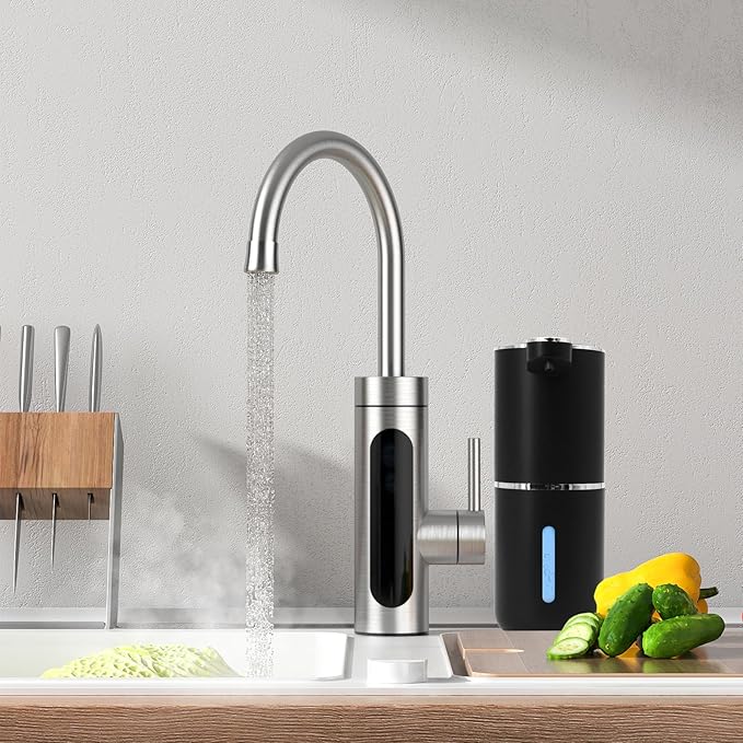 Liquid Soap Dispenser, Automatic Soap Dispenser, 13.5oz/400ml Automatic Soap Dispenser Touchless, USB Rechargeable 4 Level Adjustable Electric Hand Soap Dispenser, for Bathroom, Kitchen,Hotel