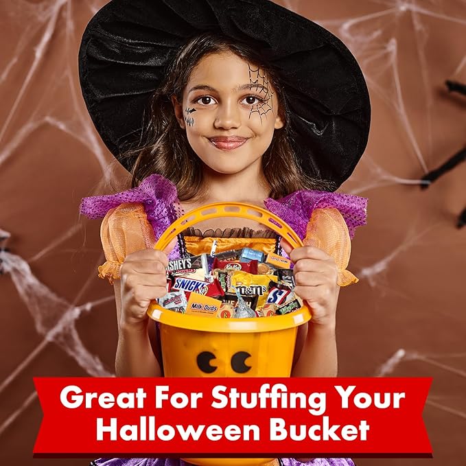 Chocolate Candy Variety Pack, Bulk Chocolate Candy Individually Wrapped, Mini Chocolate Variety Pack, Ideal Chocolate Bulk, Perfect for Parties, Office Treats, and Holiday Celebrations (8 Pound)