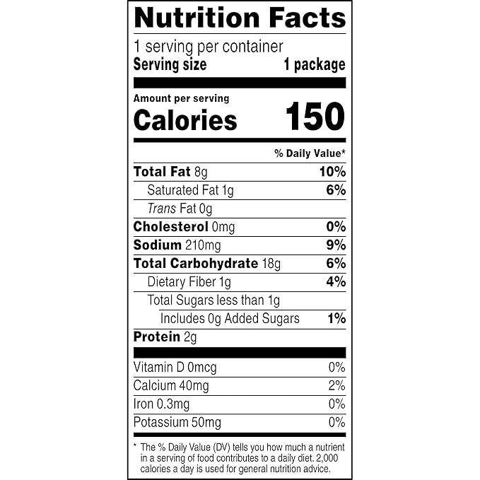 Doritos Flavored Tortilla Chips, Nacho Cheese, 1 Ounce (Pack of 40)