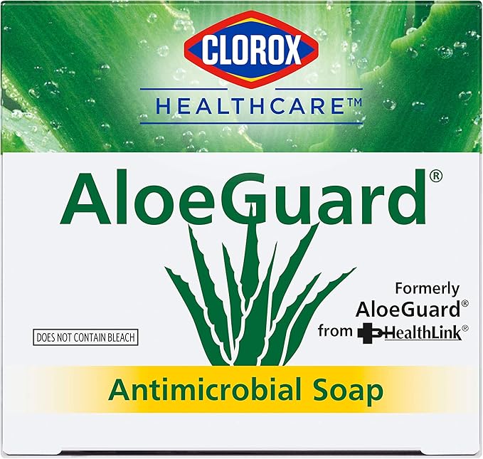 CLOROX Healthcare AloeGuard Antimicrobial Hand Soap Refill Pouch for Healthcare Professionals - Liquid Hand Wash for Everyday Use with Aloe Vera to Soothe & Moisturize Hands, 27 Fl Oz