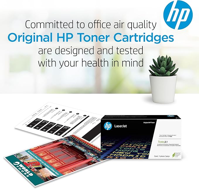 HP 212A Black Toner Cartridge Printers | Works with Color LaserJet Enterprise M554, M555 Series; Color LaserJet Enterprise MFP M578 Series | W2120A