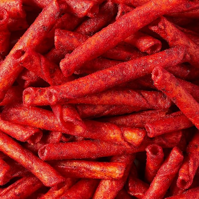 Frito-Lay Fiery Mix Variety Pack, Hot & Spicy Snacks Single Serve Bags, (Pack of 40), Flamin' Hot Cheetos, Doritos, Chester's Hot Fries