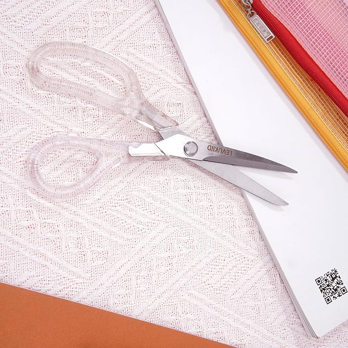 Craft Scissors - 9 Inch Comfortable Handle Scissors For Office for Adults cutting,Tailor's Shears - All-Purpose Fabric, Crafting & kitchenn