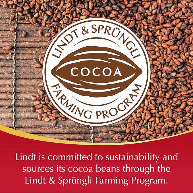 Lindt LINDOR Milk Chocolate Truffle Bar, Chocolate Candy Bar with Smooth Center, 3.5 oz.