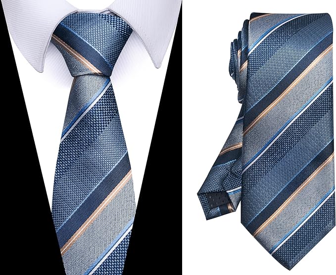 Tie For Men Necktie Woven Jacquard Neck Ties Set 6 PCS