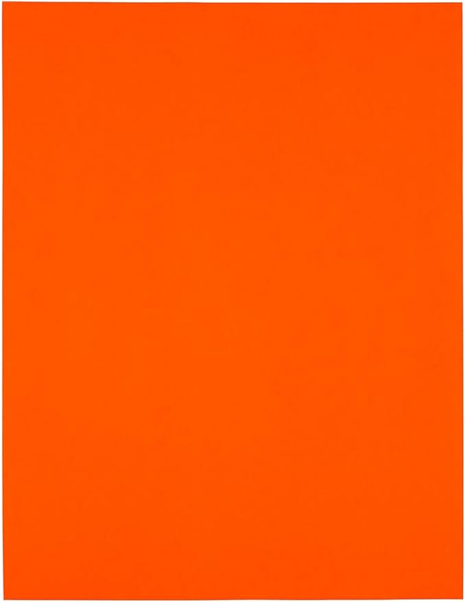 JAM PAPER Shipping Address Labels - 4 x 5 - Quarter Page/Extra Large - Neon Deep Red/Orange - 120/Pack | Address Labels - TrueDesk