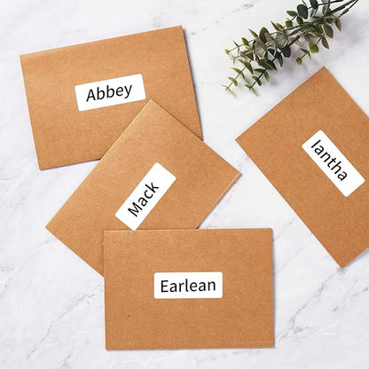 1" x 2 - 5/8" Address Labels, 600 Label Stickers - Laser/Ink Jet Printer Mailing Labels, 8.5"x11" White 20 per Sheet | Laser Inkjet Printer Labels - TrueDesk