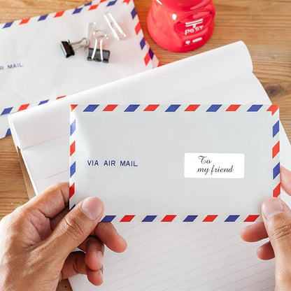 1" x 2 - 5/8" Address Labels, 600 Label Stickers - Laser/Ink Jet Printer Mailing Labels, 8.5"x11" White 20 per Sheet | Laser Inkjet Printer Labels - TrueDesk